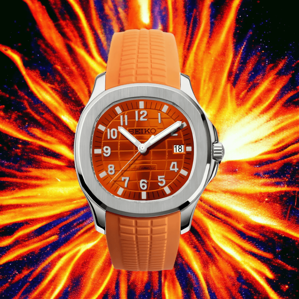 Seiko Mod Aquanaut Orange