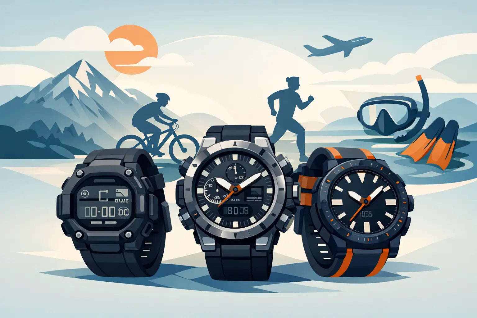 Sports Watches That Look Right and Wear Hard