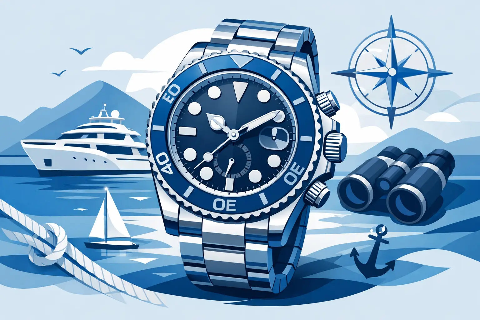What Makes a Great Yacht Master Style Watch?