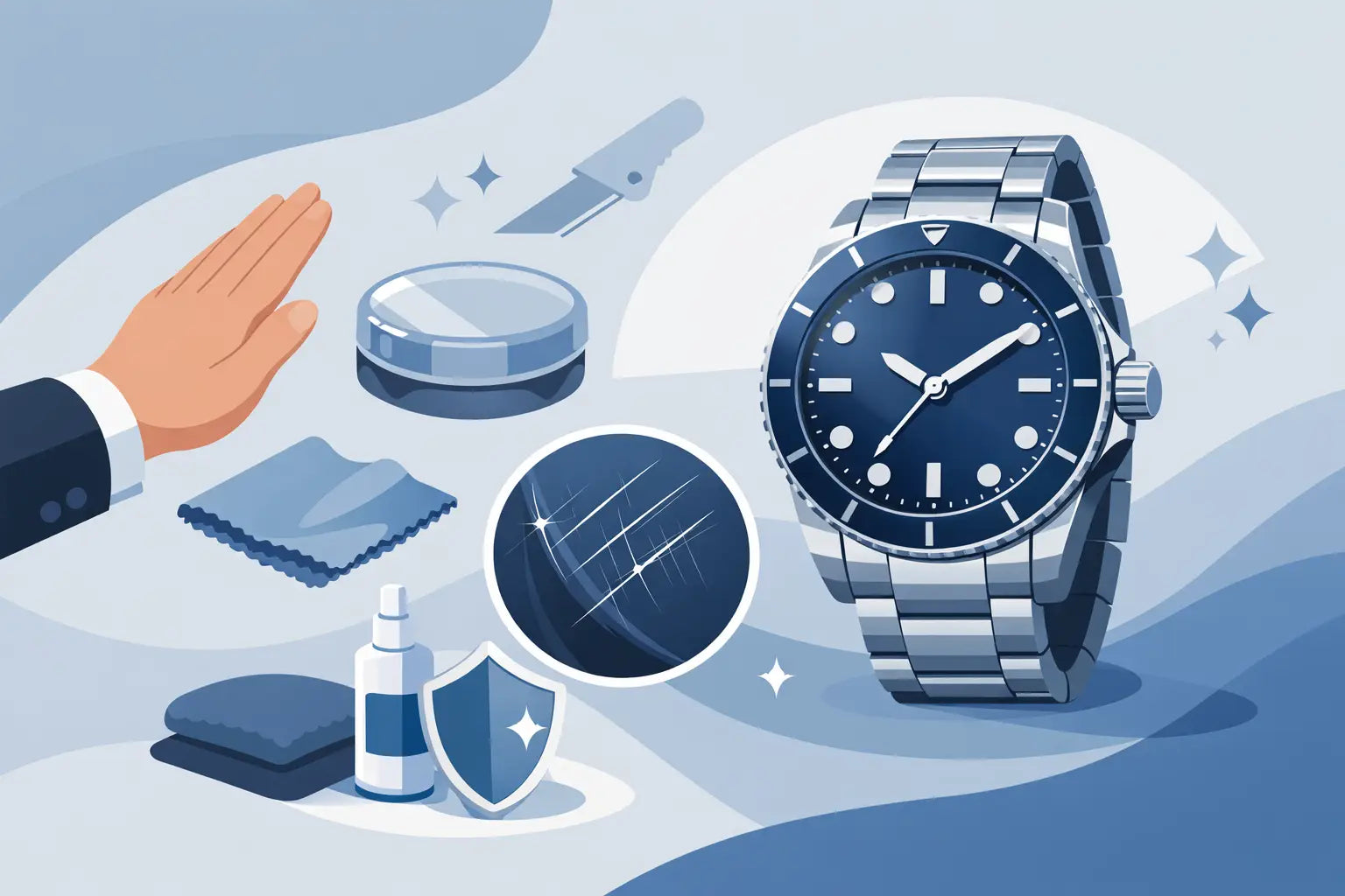 How to Avoid Scratches on Watches Daily