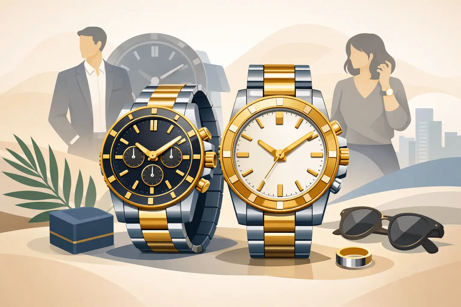 Two Tone Watches Style Guide for Daily Wear