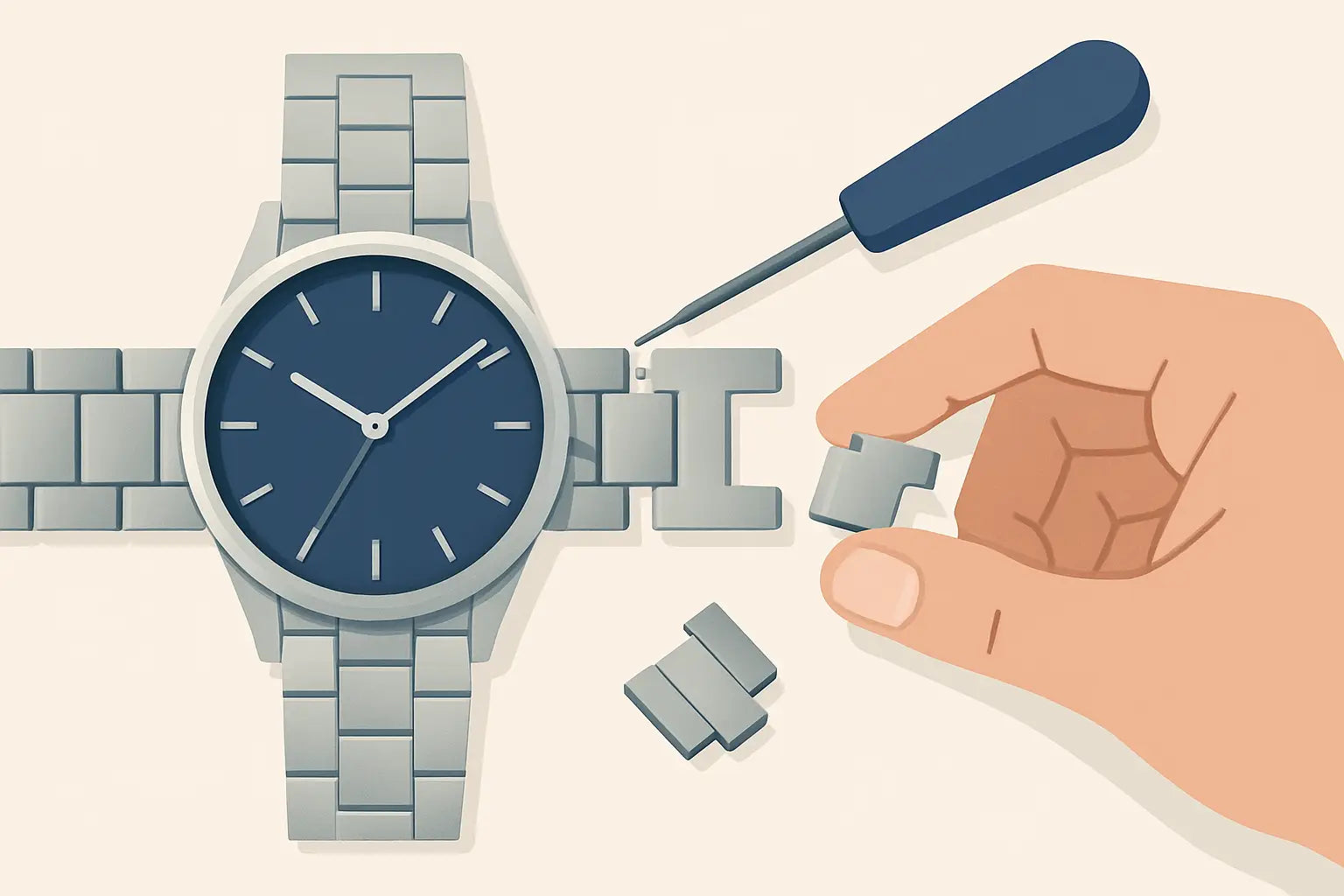 Resize Your Watch Bracelet at Home in 15 Minutes
