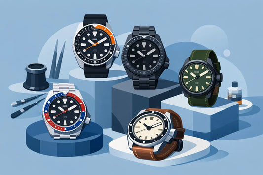 Top 5 Seiko Mod Best-Selling Watches to Start