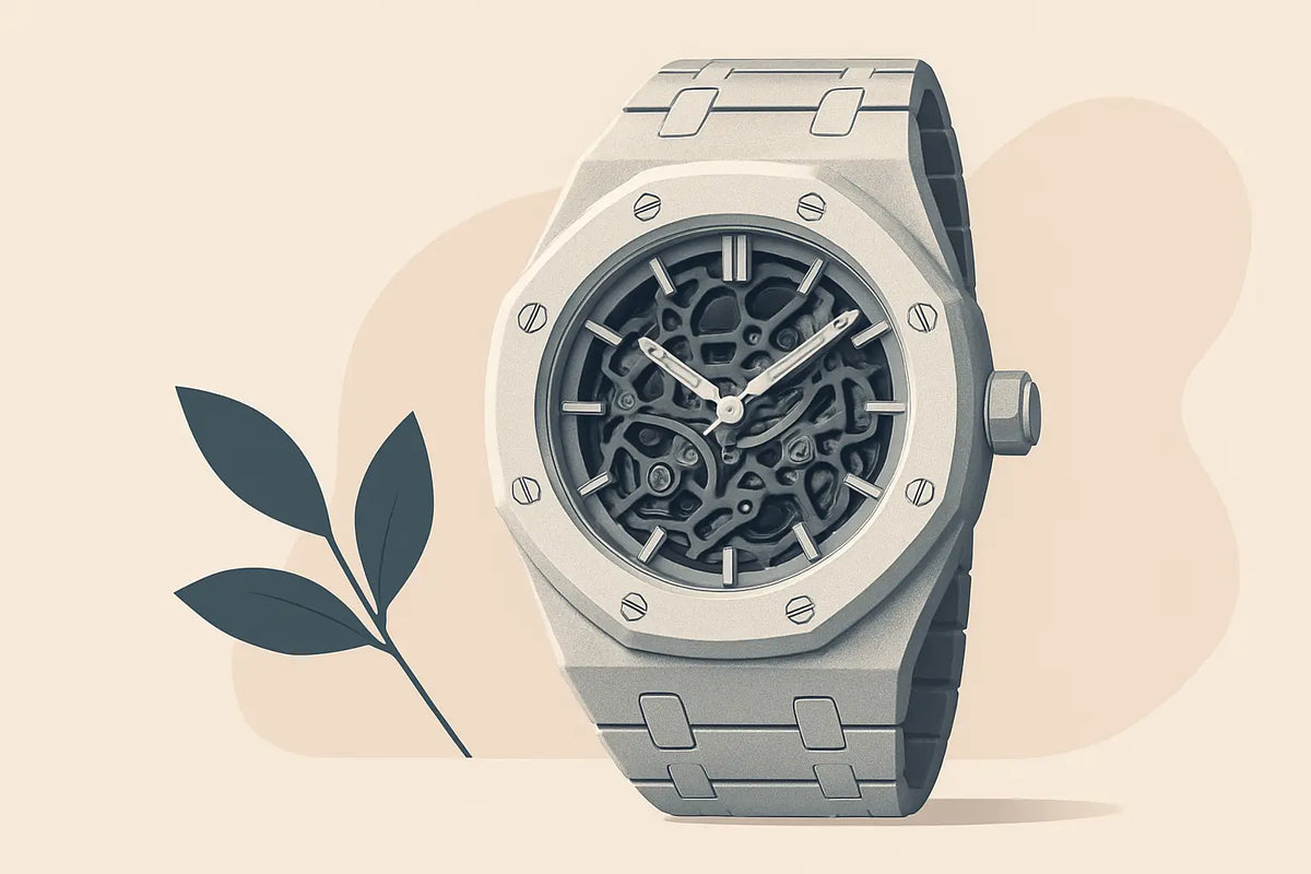 Royal Oak Frosted Skeleton Seiko Mod