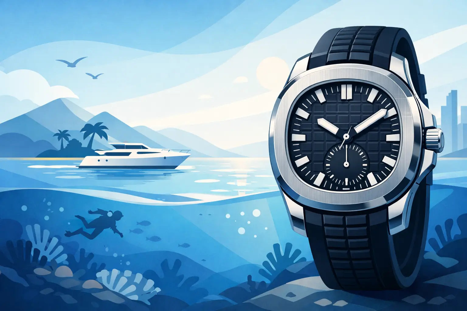 Aquanaut Style Watch: Sport-Luxury Without the Wait