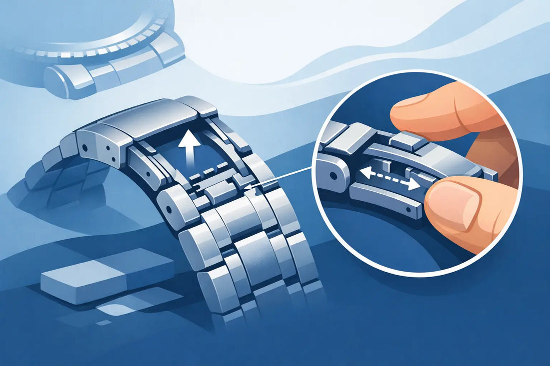 Watch Clasp Microadjustment Explained
