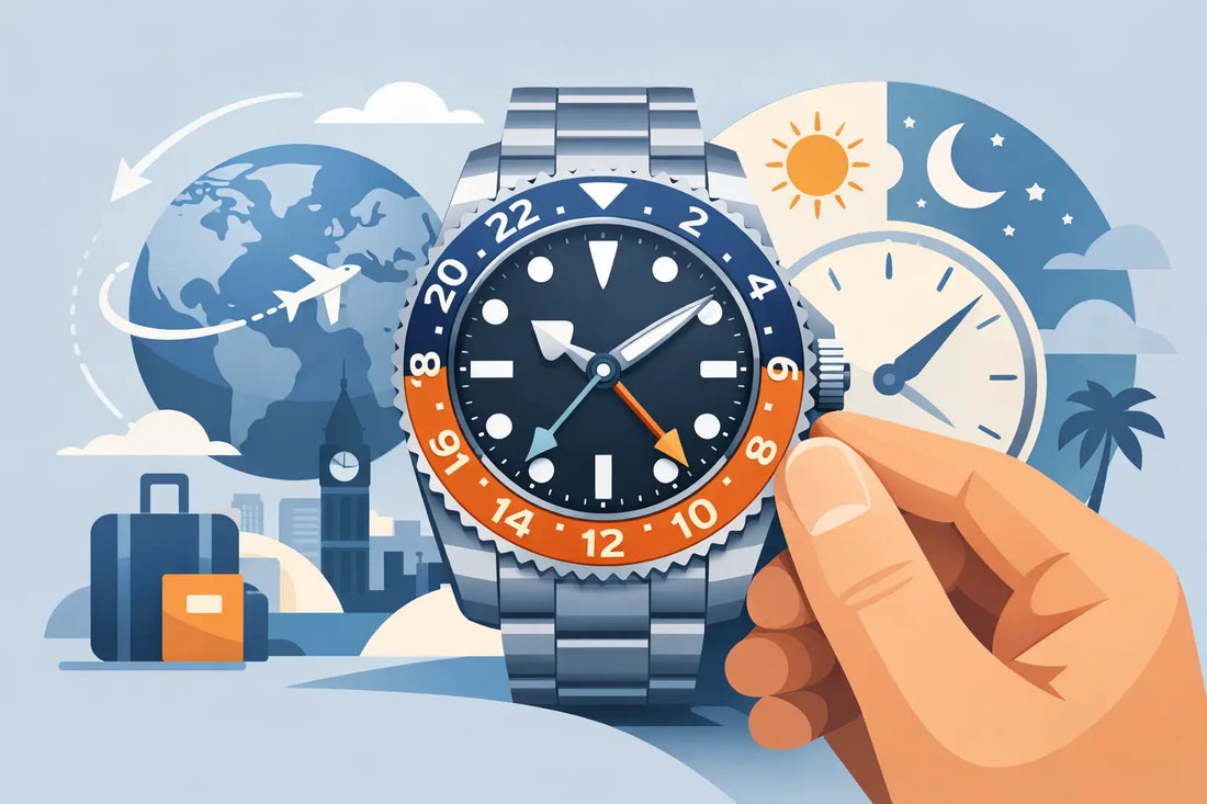 How to Set GMT Hand Correctly