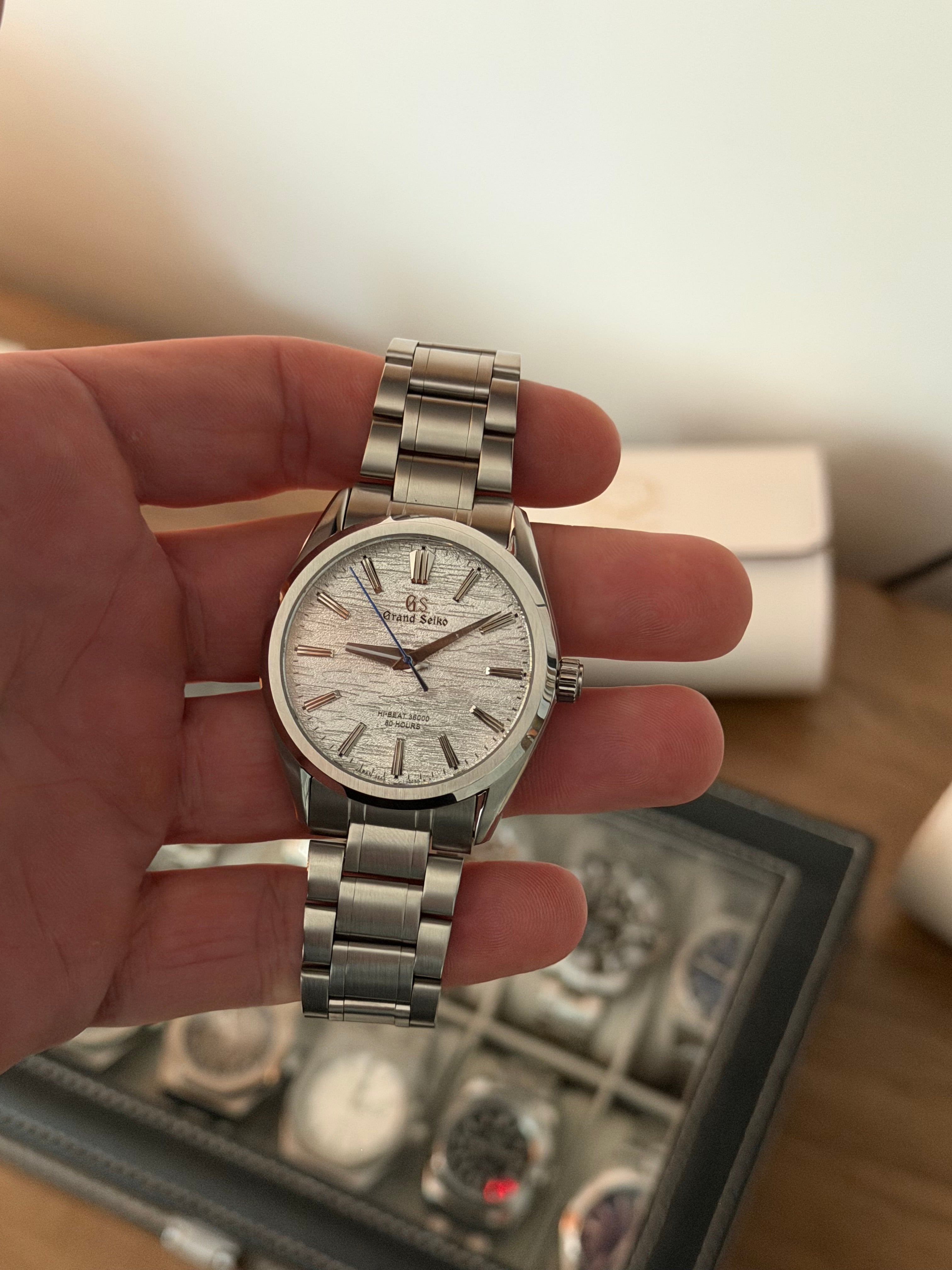 Seiko GS Mod Silver Birch No Date 40mm