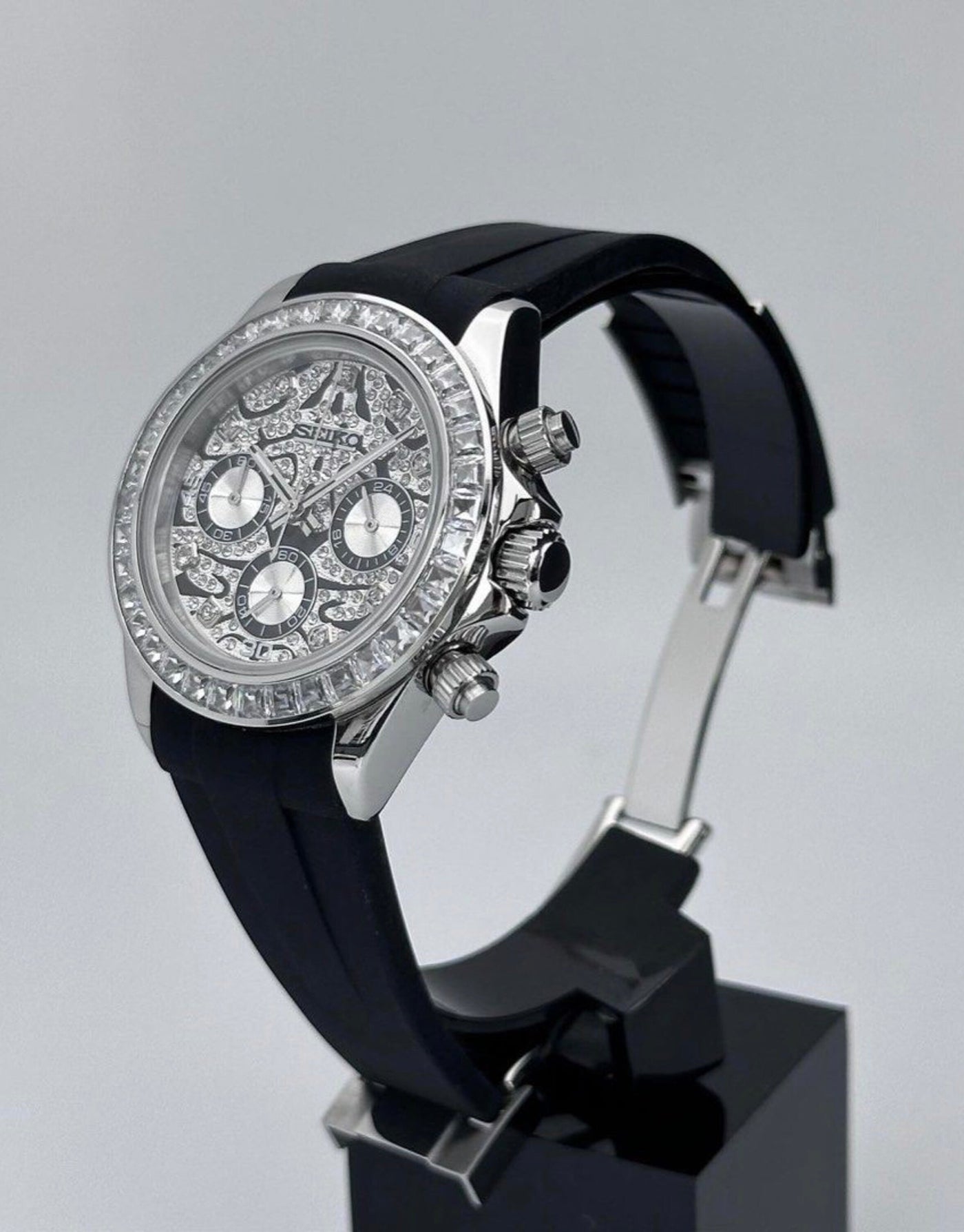 Seiko Daytona Mod Eye of the Tiger Dial