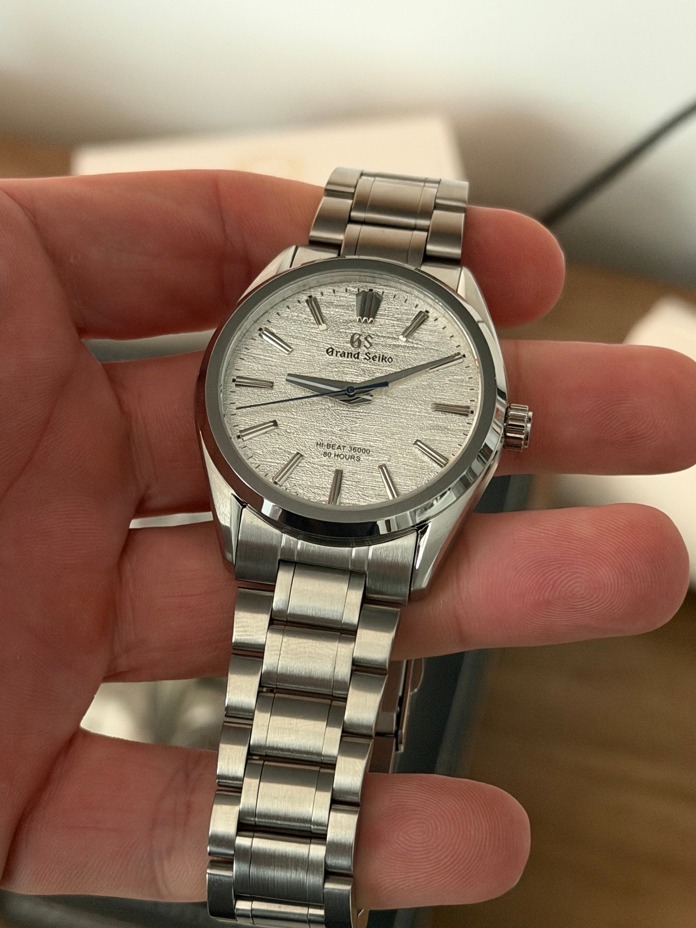 Seiko GS Mod Silver Birch No Date 40mm