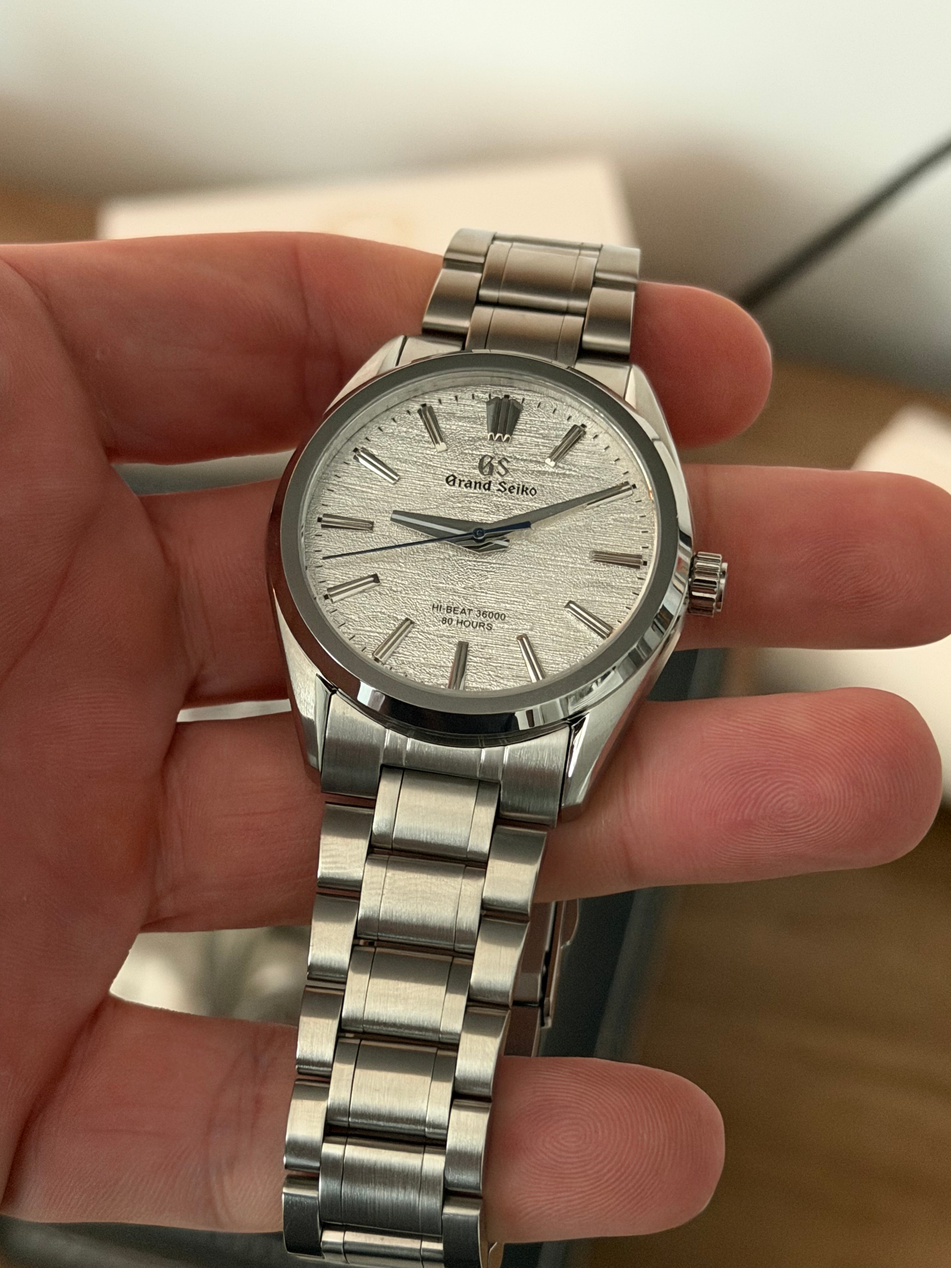 Seiko GS Mod Silver Birch No Date 40mm