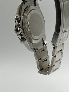 Seiko Daytona Mod Platinum Blue Arabic Dial