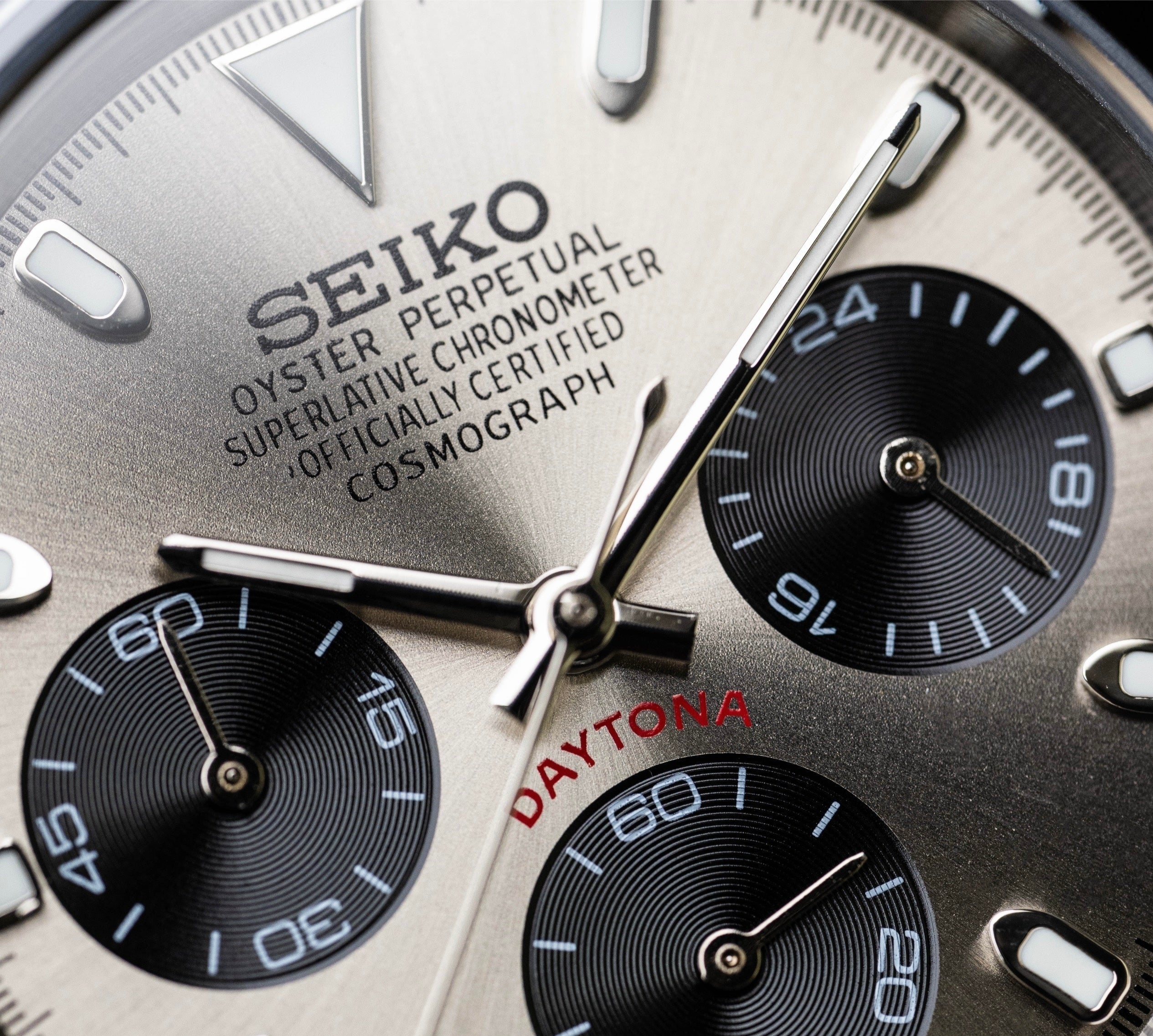 Seiko Daytona Mod Ghost Dial