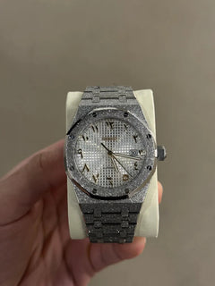 Seiko Mod Royal Oak Frozen Eclipse Arabic