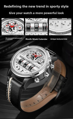 Mens Quartz Watch with Calendar