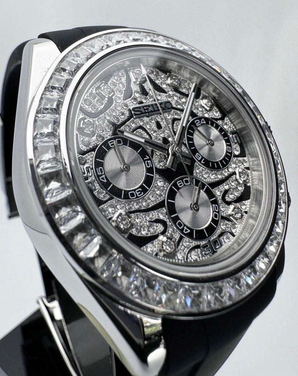 Seiko Daytona Mod Eye of the Tiger Dial