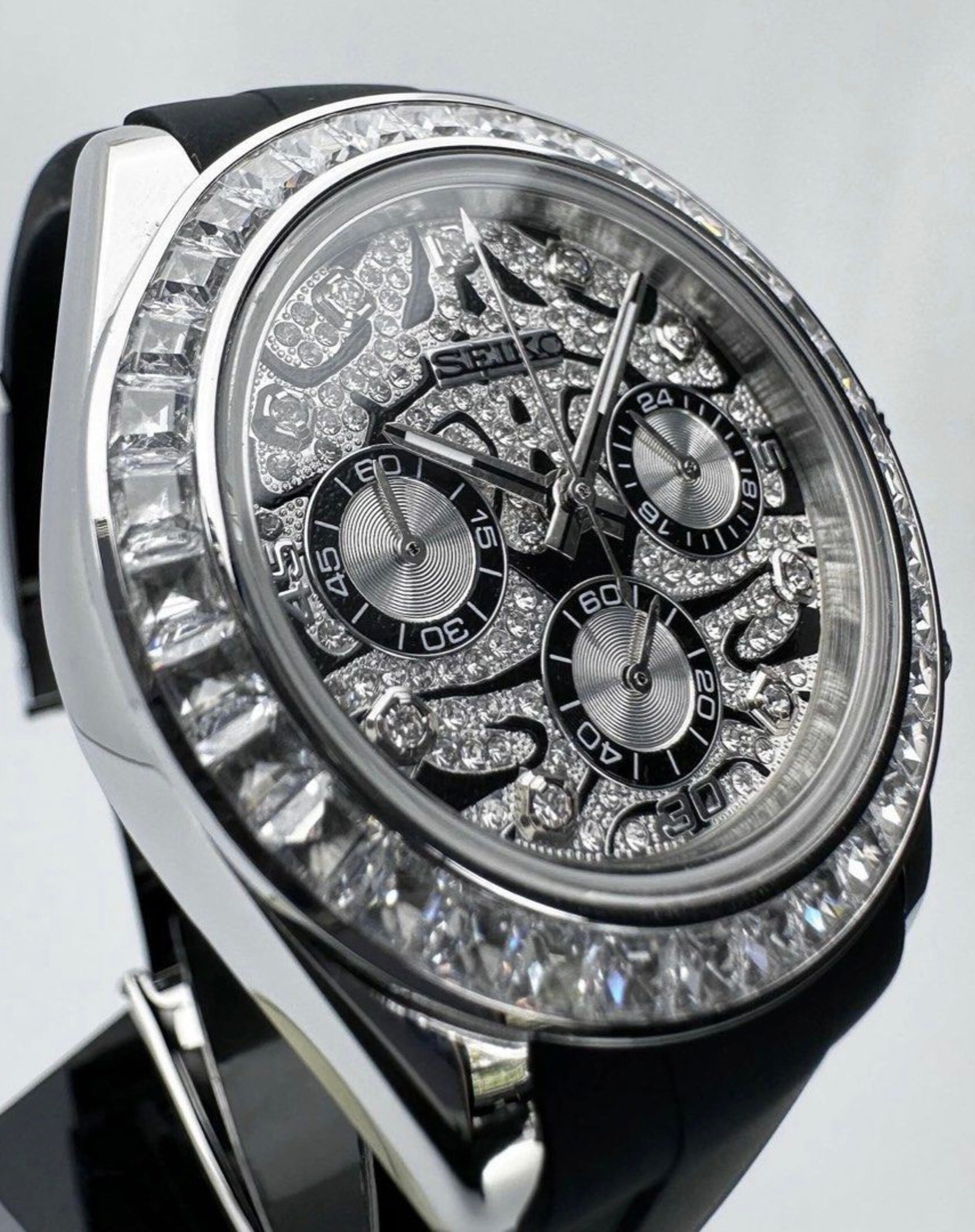 Seiko Daytona Mod Eye of the Tiger Dial