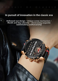 Mens Quartz Watch with Calendar