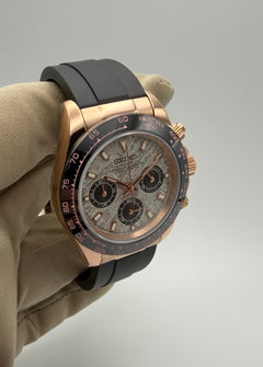 Seiko Daytona Mod Rose Gold Meteorite Dial