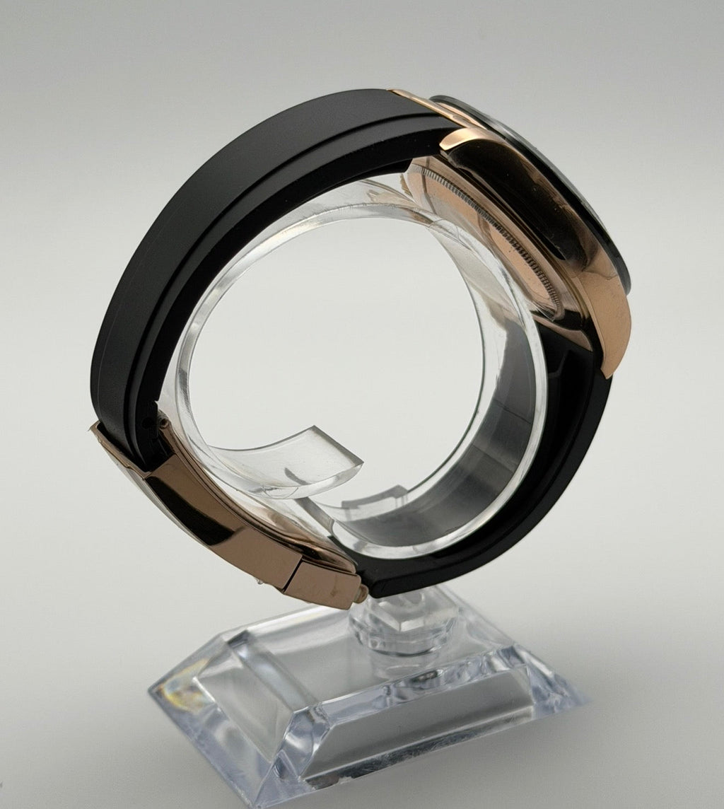 Seiko Daytona Mod Rose Gold Meteorite Dial
