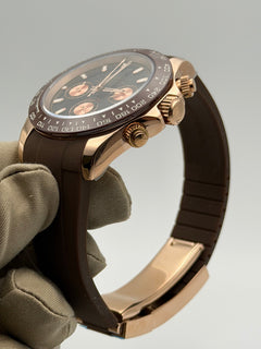 Seiko Daytona Mod Caramel Mocha Black Dial