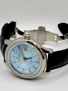 Seiko GS Mod Elegance Clear Blue Dial