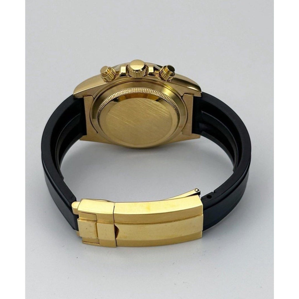Seiko Daytona Mod Gold Case Eye of the Tiger Dial