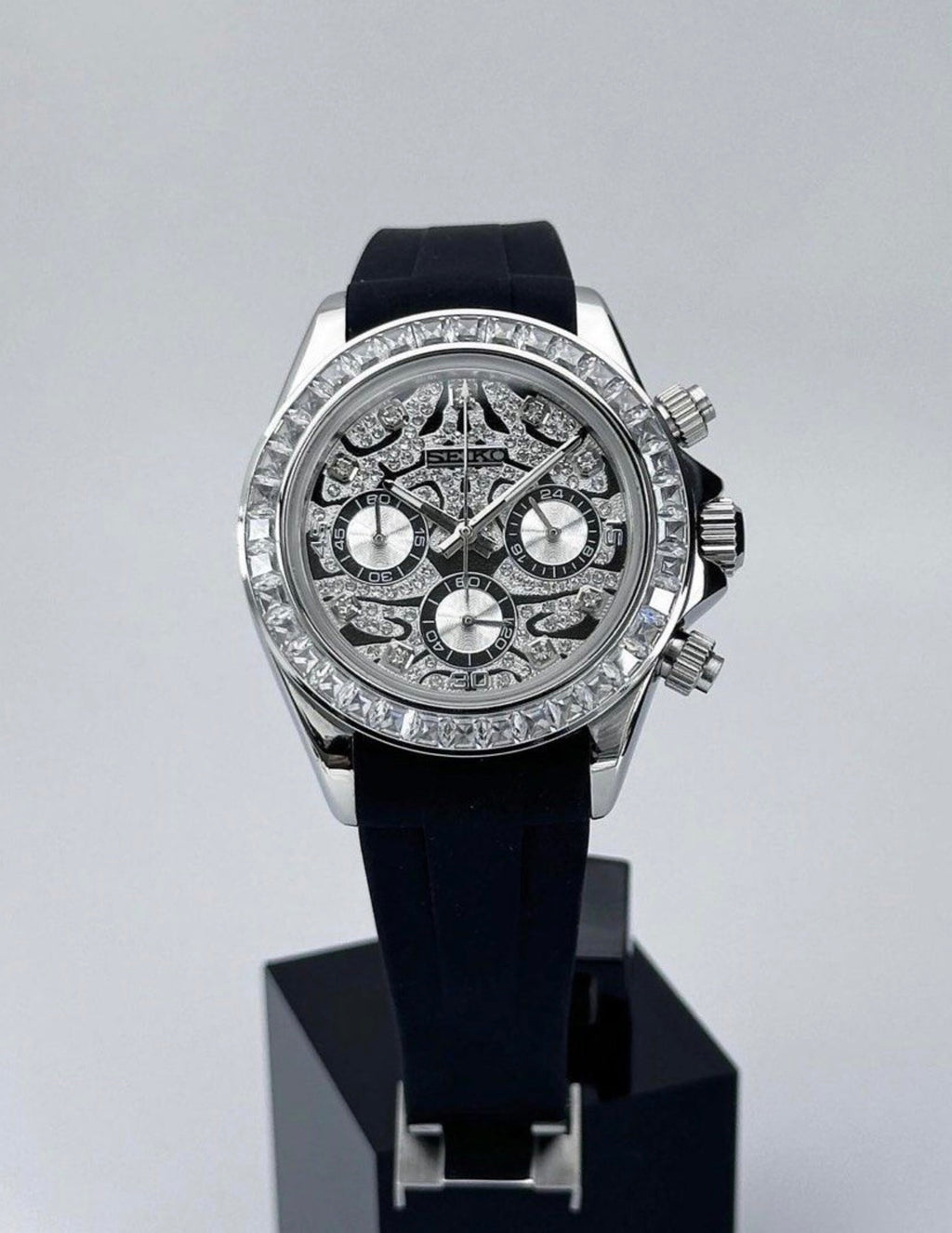 Seiko Daytona Mod Eye of the Tiger Dial