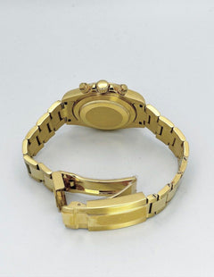 Seiko Daytona Mod Gold White Dial
