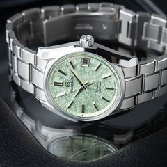 Seiko GS Mod Mint Green Dial