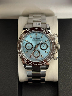 Seiko Mod Daytona Ice Blue