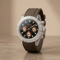 Seiko Daytona Mod Transparent Case Black Dial