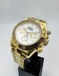 Seiko Daytona Mod Gold White Dial
