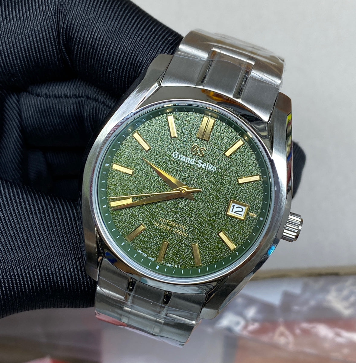 Seiko GS Mod Green Haze Dial