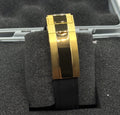Seiko Daytona Mod Gold White Dial Oyster-Flex Strap
