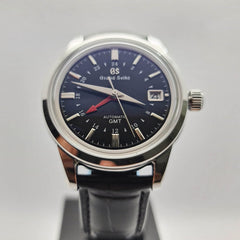 Seiko GS Mod GMT Elegance Black Dial
