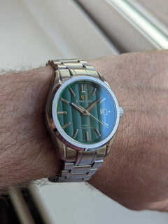 Seiko Mod Grand Heritage Rikka Green NH35 Automatic Watch