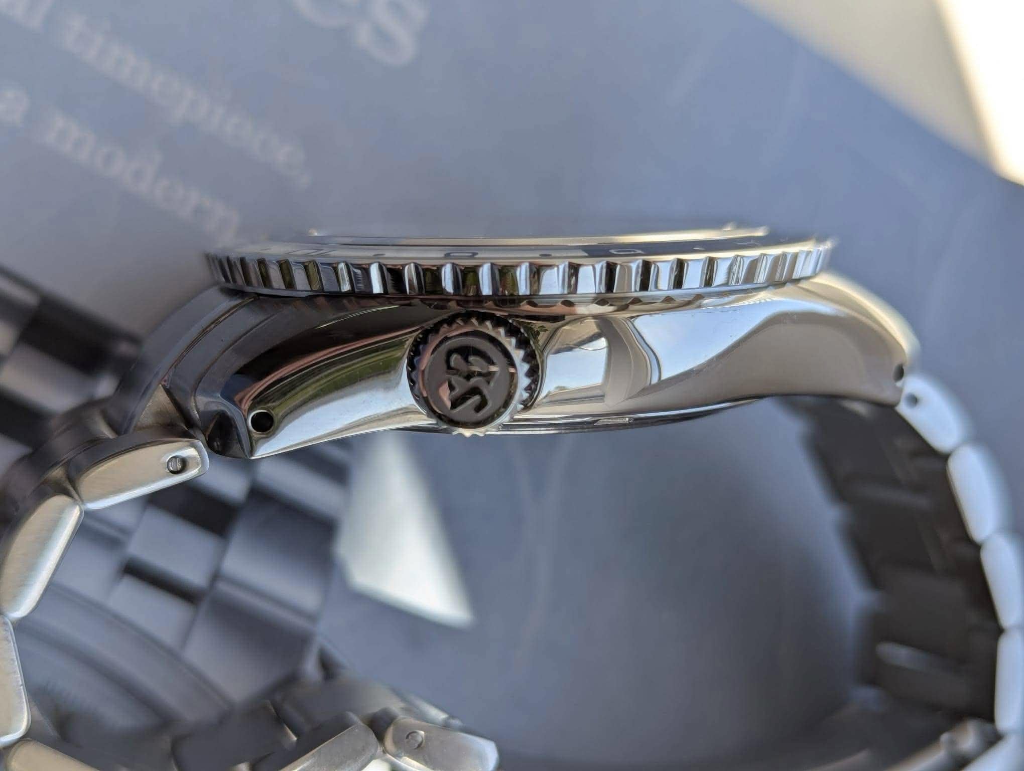Seiko Mod Grand Sport GMT Midnight Blue Automatic Watch