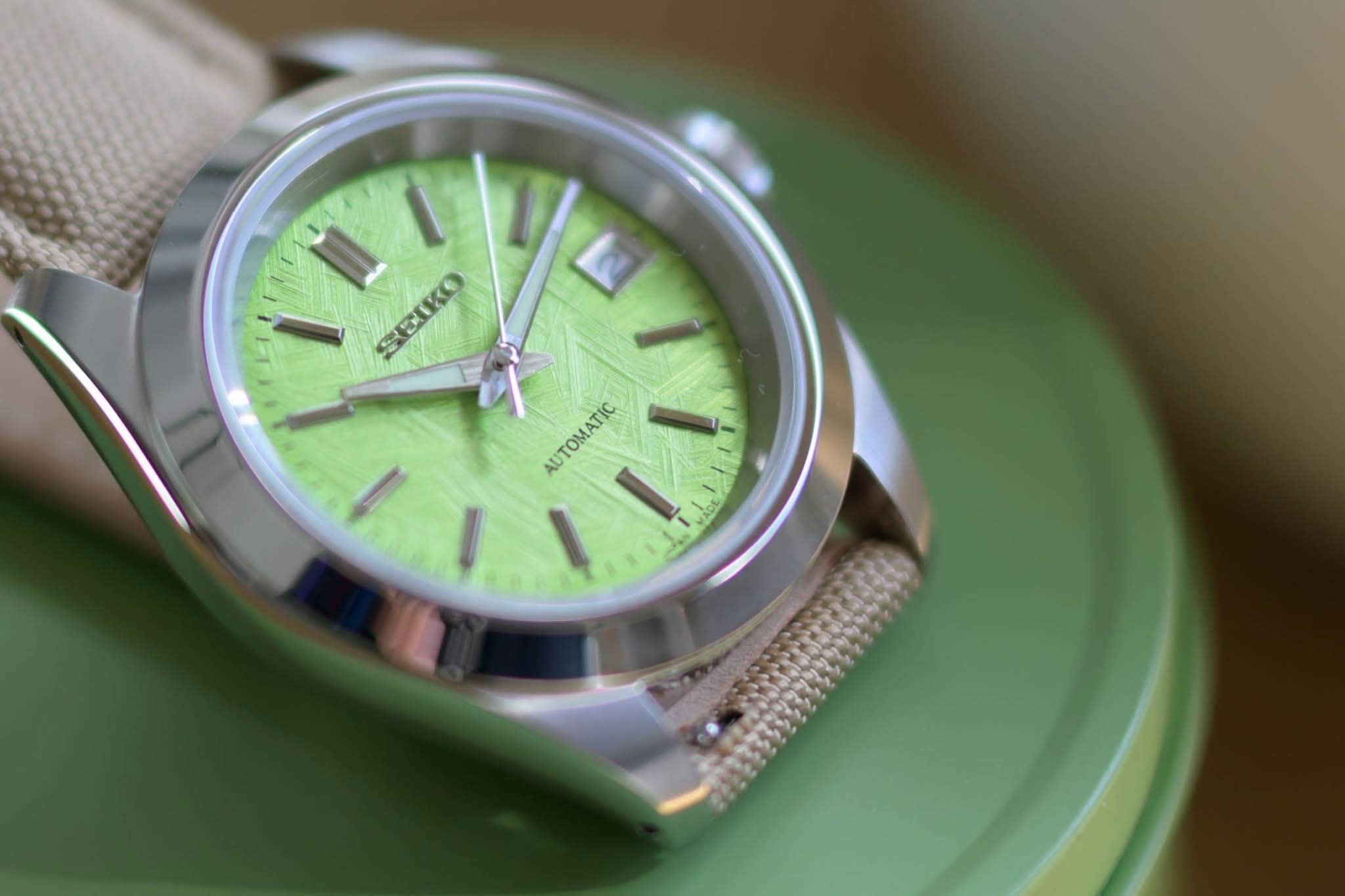 Seiko Mod Oyster Perpetual Green Tea
