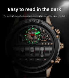 Mens Quartz Watch with Calendar