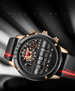 Mens Quartz Watch with Calendar