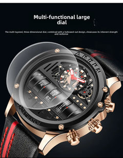 Mens Quartz Watch with Calendar