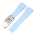Seiko Daytona Mod Rubber Strap Light Blue Add-On