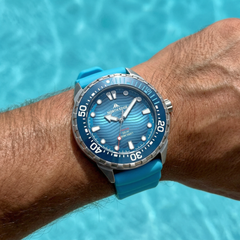 North Edge Stainless Steel Solar Powered Diving Watch