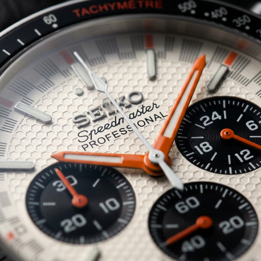 Seiko Mod Speedmaster Ember Creamsicle