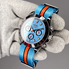 Seiko Mod Daytona Gulf Edition