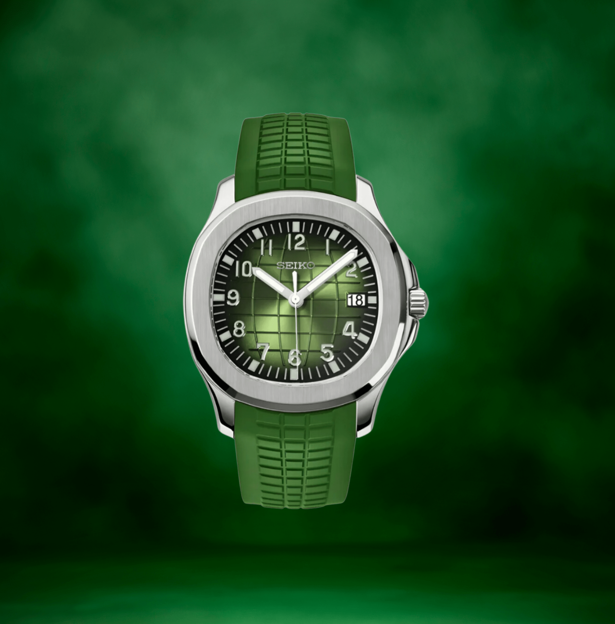 Seiko Mod Aquanaut Green