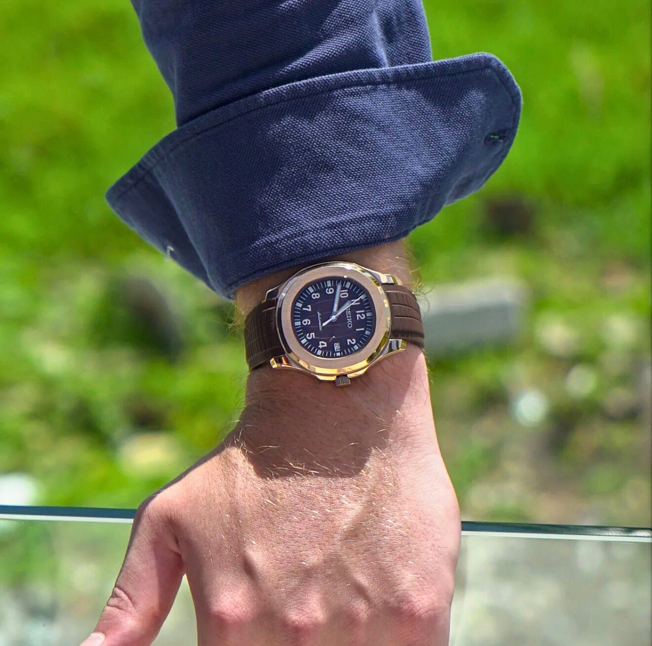 Seiko Mod Aquanaut Rose Gold
