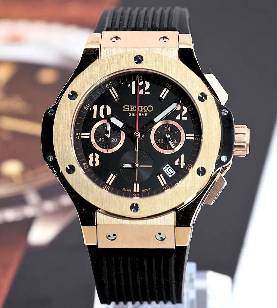 Seiko Mod Big Bang Rose Gold