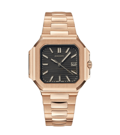 Seiko Mod Cubitus Rose Gold Black
